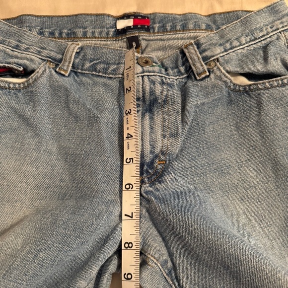Tommy Hilfiger Jeans Vintage Y2K 2002 UAV UAV Tomboy Bootcut Denim Womens Size 9 - Picture 11 of 15